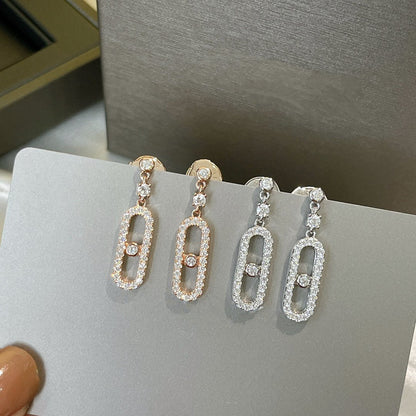 [ELAN LUXE]DORMEUSES MOVE UNO DIAMOND EARRINGS
