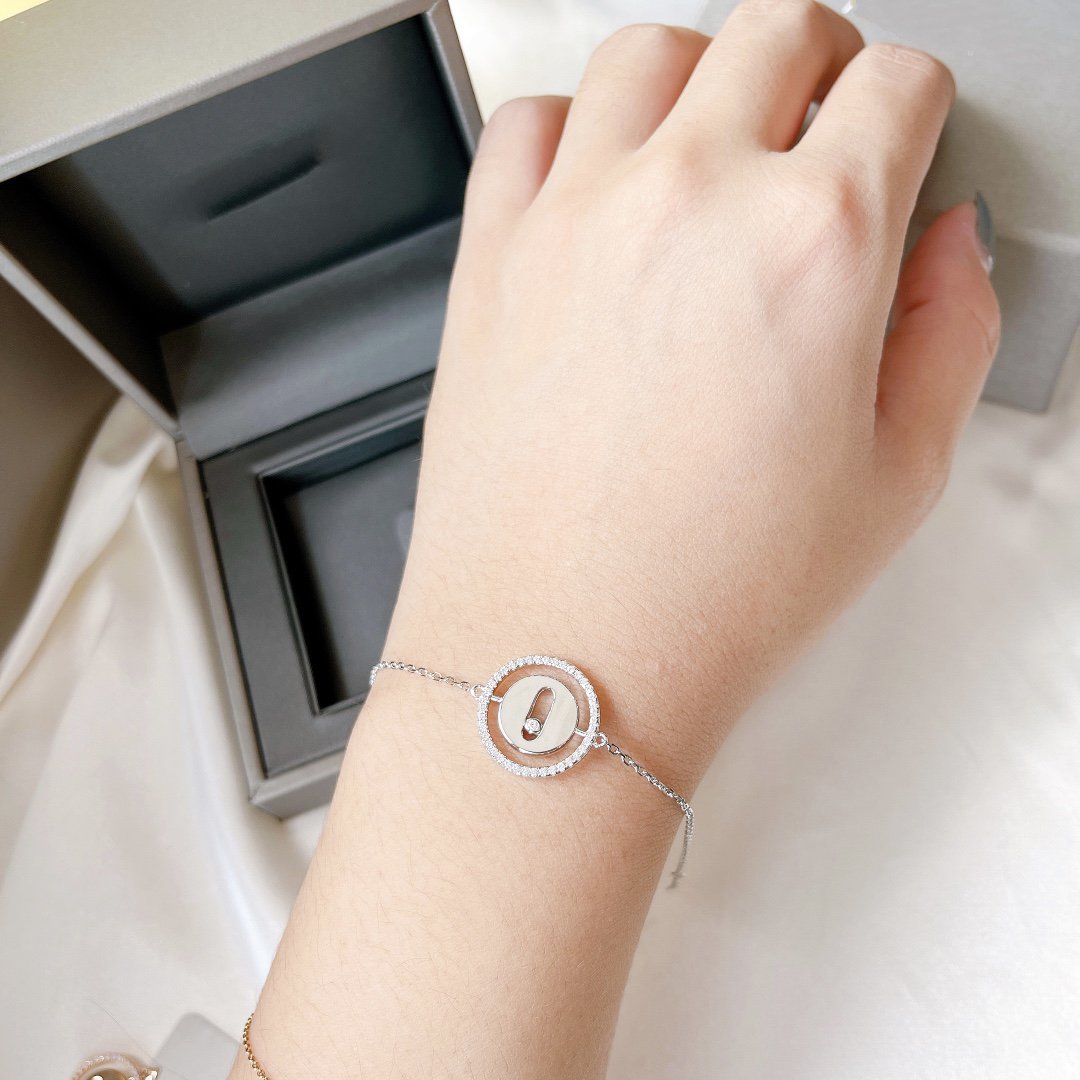 [ELAN LUXE]LUCKY MOVE PAVED DIAMOND BRACELET