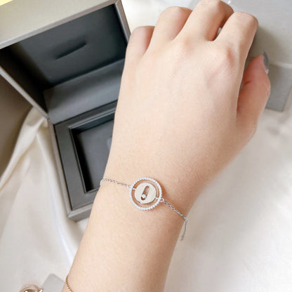 [ELAN LUXE]LUCKY MOVE PAVED DIAMOND BRACELET