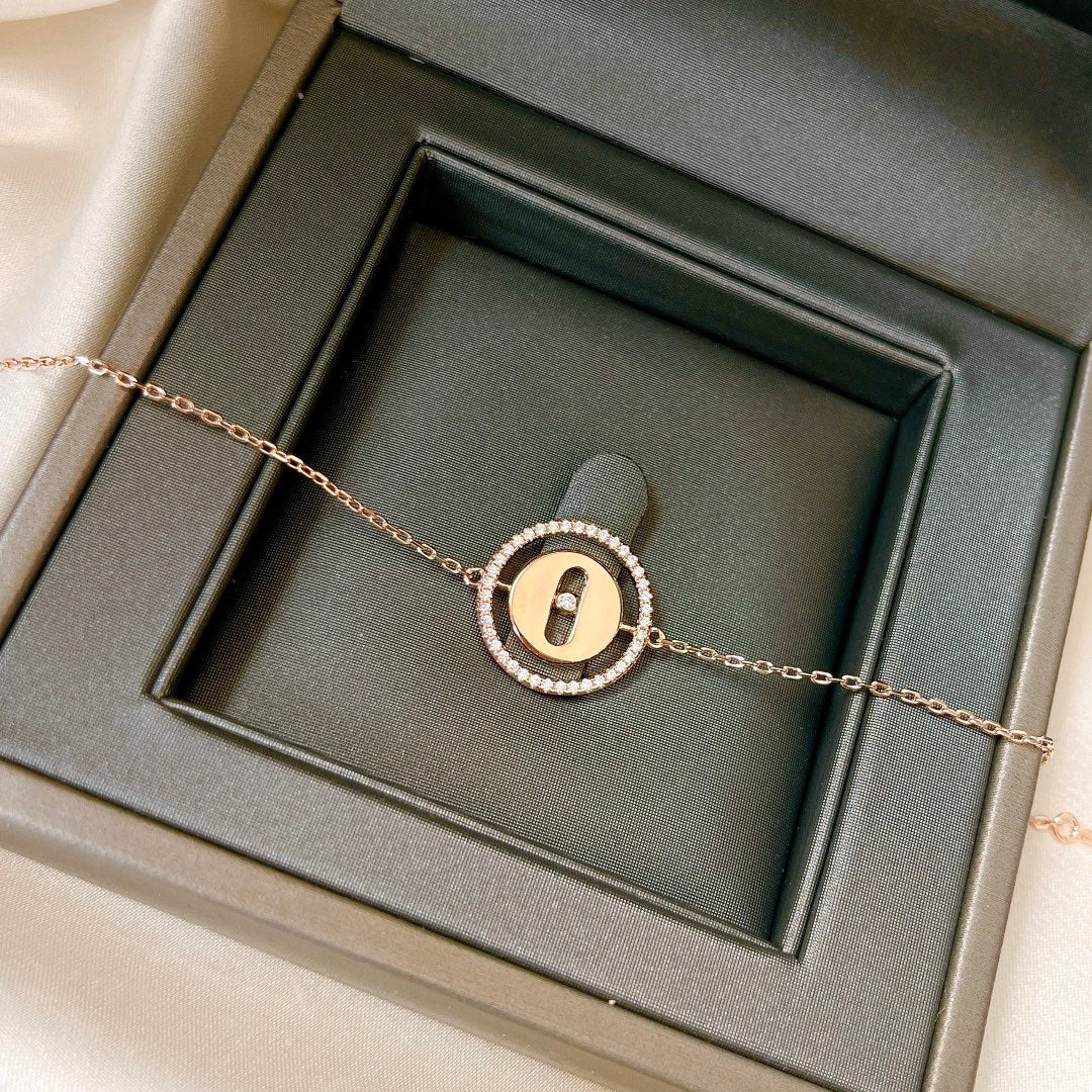 [ELAN LUXE]LUCKY MOVE PAVED DIAMOND BRACELET