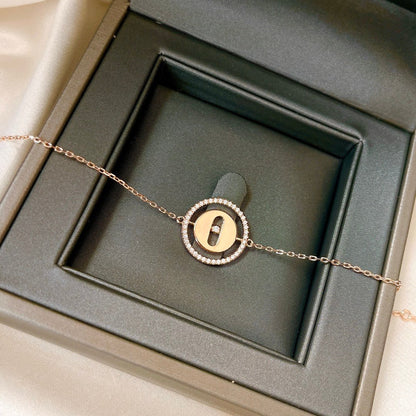 [ELAN LUXE]LUCKY MOVE PAVED DIAMOND BRACELET