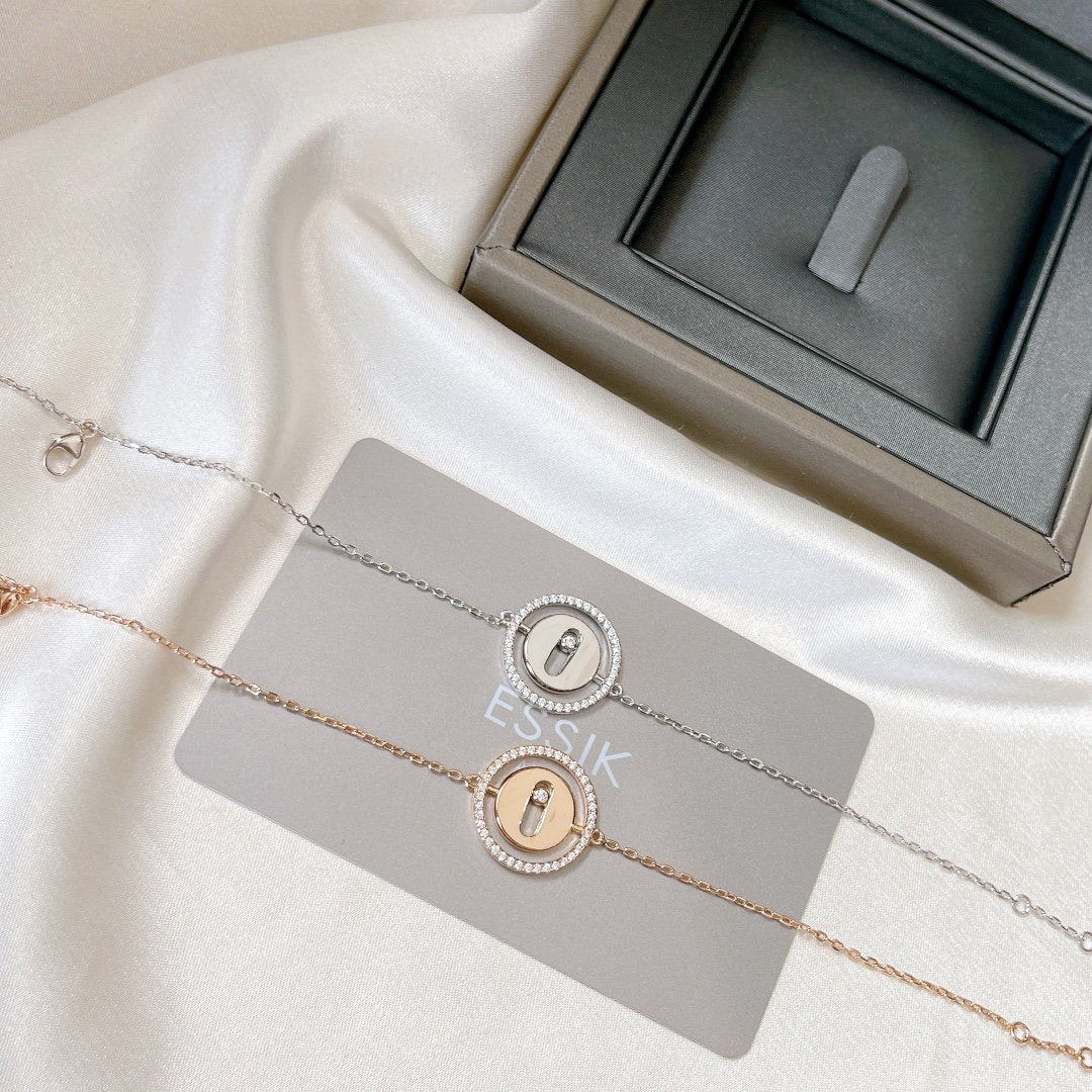 [ELAN LUXE]LUCKY MOVE PAVED DIAMOND BRACELET