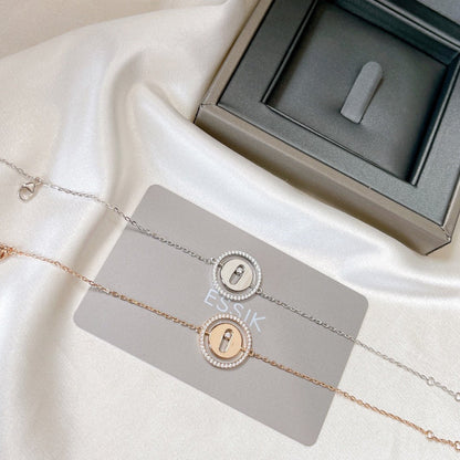 [ELAN LUXE]LUCKY MOVE PAVED DIAMOND BRACELET