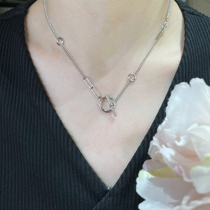 [ELAN LUXE]HM STERLING CHAINE D'ANCRE HEART