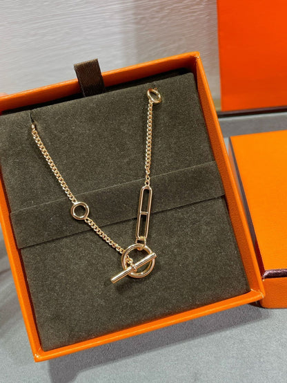 [ELAN LUXE]HM STERLING CHAINE D'ANCRE HEART