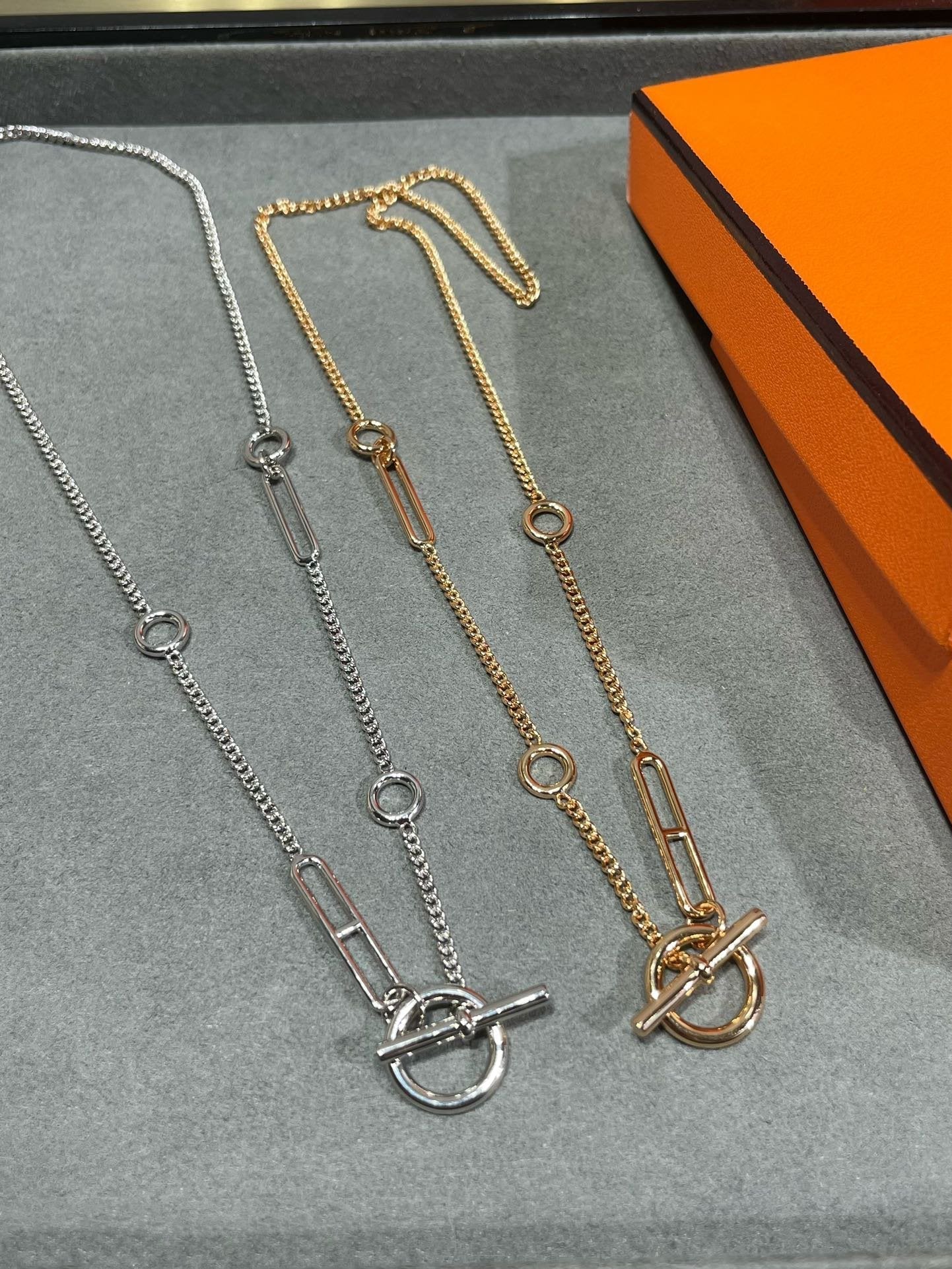 [ELAN LUXE]HM STERLING CHAINE D'ANCRE HEART
