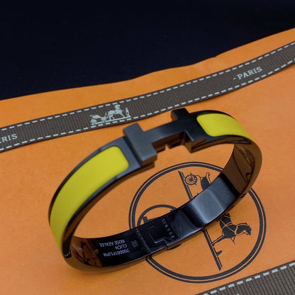 [ELAN LUXE]CLIC HM SO BLACK YELLOW BRACELET