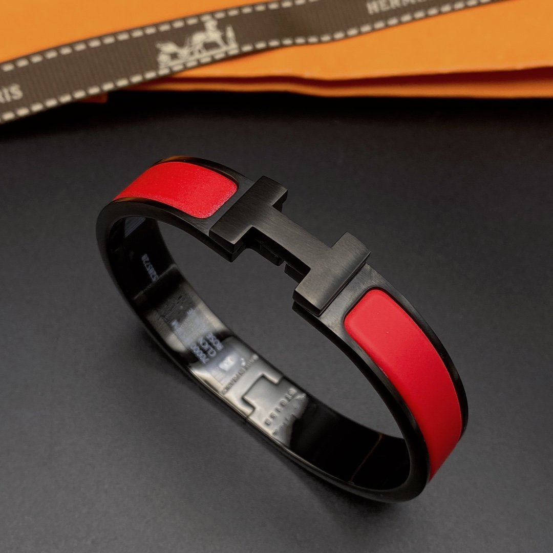 [ELAN LUXE]CLIC HM SO BLACK RED BRACELET