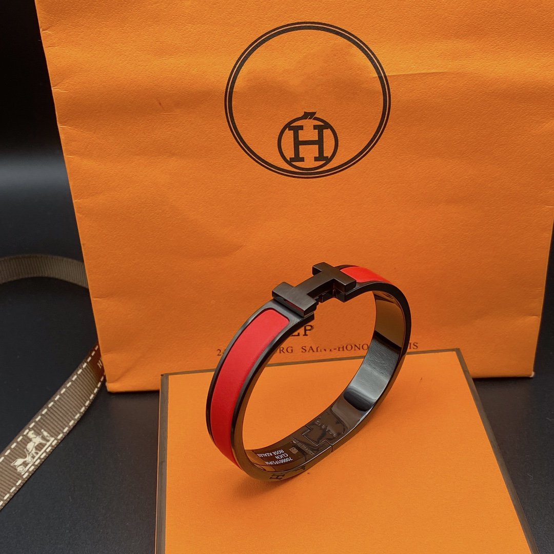 [ELAN LUXE]CLIC HM SO BLACK RED BRACELET