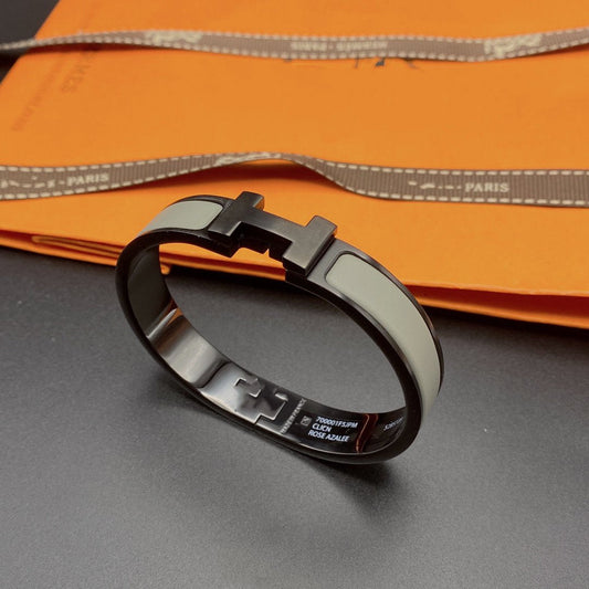 [ELAN LUXE]CLIC HM SO BLACK GREY BRACELET