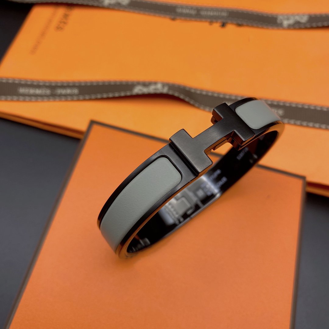 [ELAN LUXE]CLIC HM SO BLACK GREY BRACELET