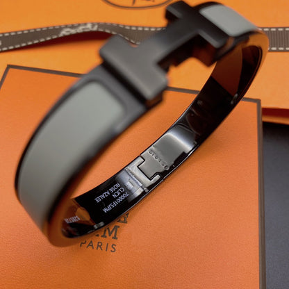 [ELAN LUXE]CLIC HM SO BLACK GREY BRACELET