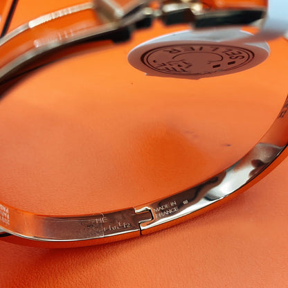 [ELAN LUXE]CLASSIC HM CLIC RED 8MM ENAMEL BRACELET
