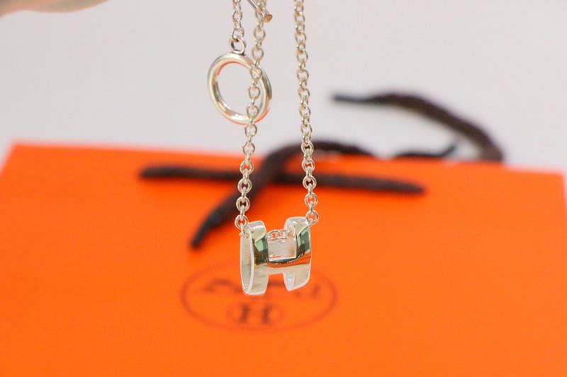 [ELAN LUXE]HM NECKLACE H LETTER OVAL SERIES
