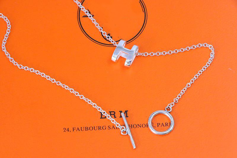 [ELAN LUXE]HM NECKLACE H LETTER OVAL SERIES