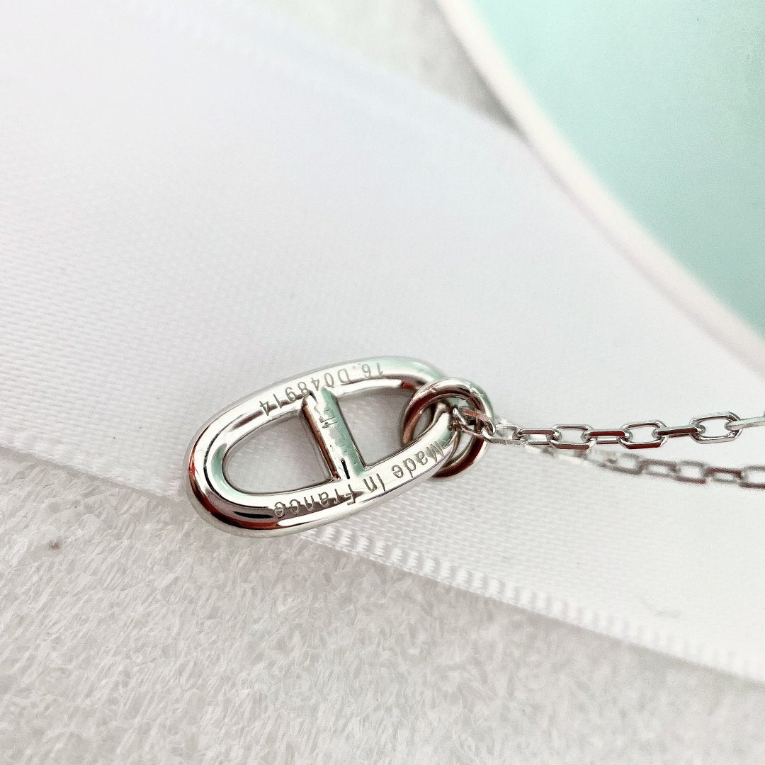[ELAN LUXE]HM PIG NOSE NECKLACE
