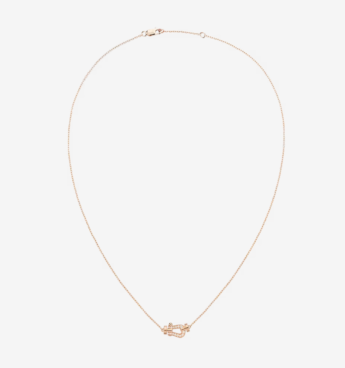 [ELAN LUXE]FORCE 10 DIAMOND PINK GOLD NECKLACE MINI MODEL