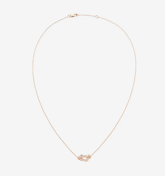 [ELAN LUXE]FORCE 10 DIAMOND PINK GOLD NECKLACE MINI MODEL