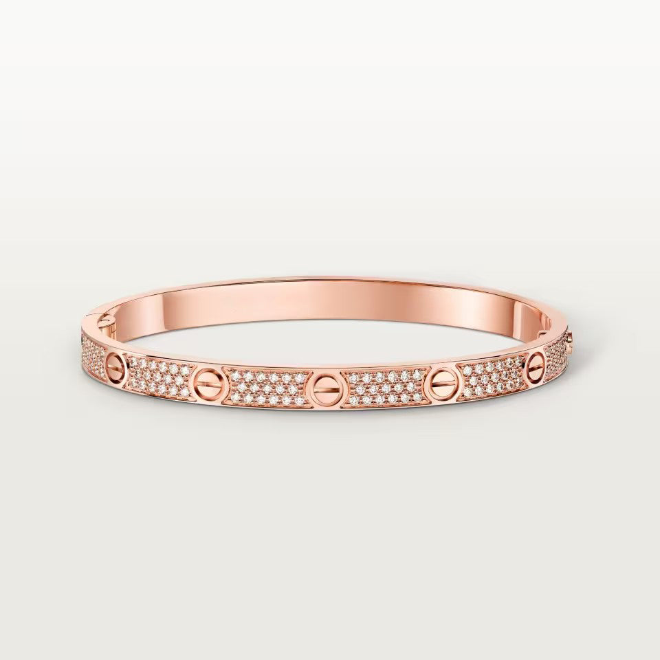 [ELAN LUXE]LOVE BRACELET 4.8MM DIAMOND-PAVED
