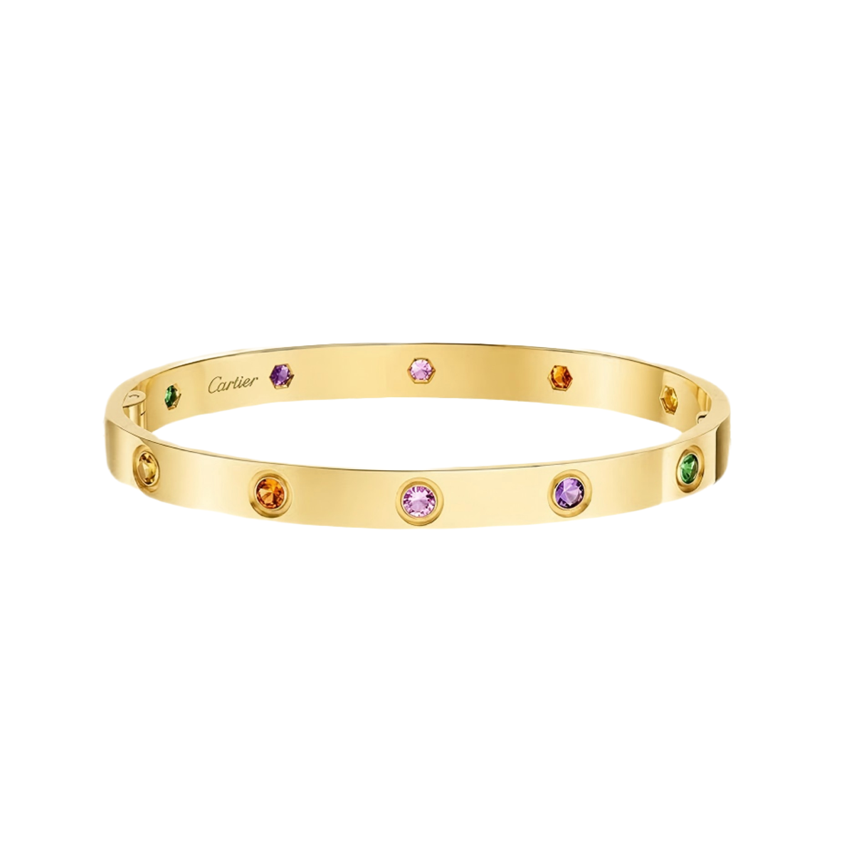 [ELAN LUXE]2026 RAINBOW LOVE BRACELET 6.1MM  10 DIAMONDS