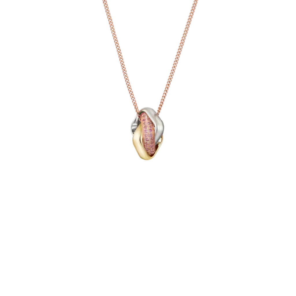 [ELAN LUXE]TRINITY CUSHION NECKLACE COLLECTION