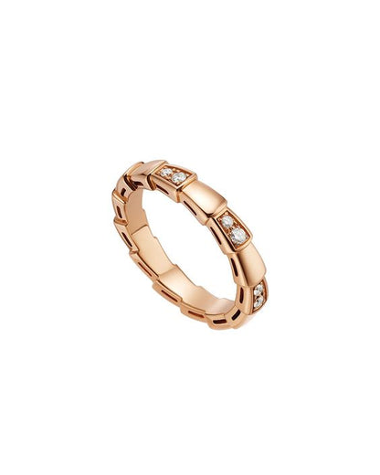 [ELAN LUXE]SERPENTI RING PINK GOLD  3MM