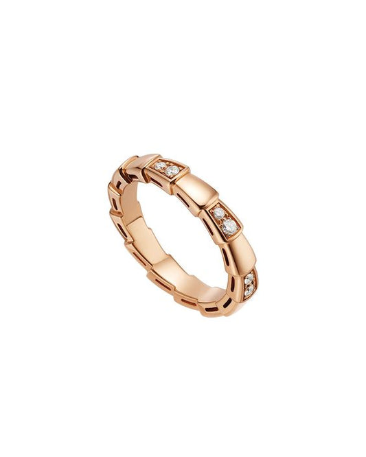 [ELAN LUXE]SERPENTI RING PINK GOLD  3MM