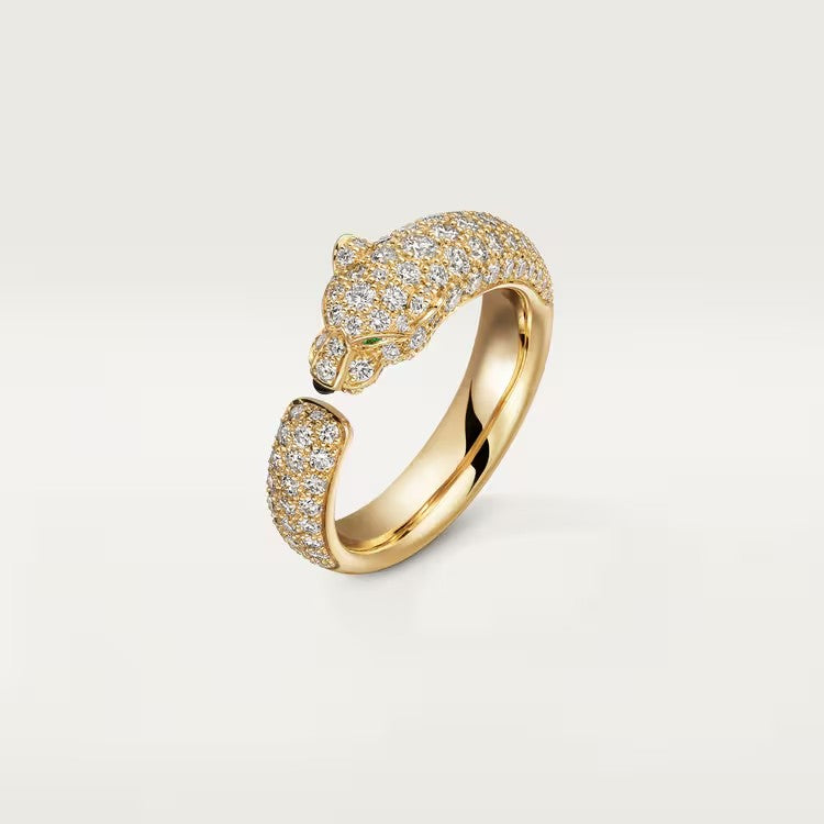 [ELAN LUXE]PANTHERE FULL DIAMOND SMALL RING