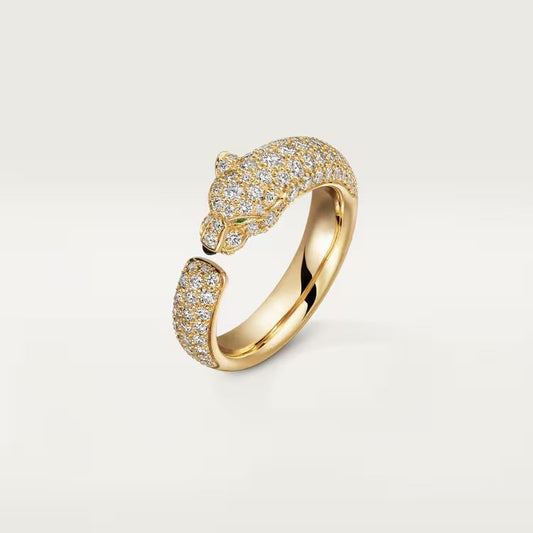[ELAN LUXE]PANTHERE FULL DIAMOND SMALL RING