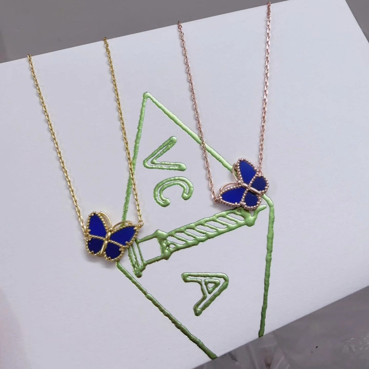 [ELAN LUXE] 2026 NEW LUCKY BUTTERFLY 1 MOTIFS NECKLACE