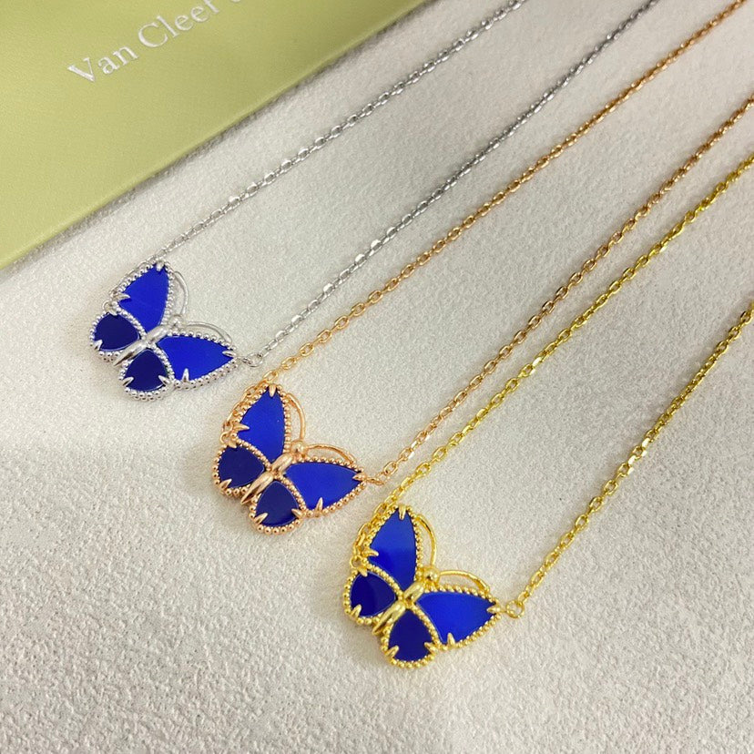 [ELAN LUXE] 2026 NEW LUCKY BUTTERFLY 1 MOTIFS NECKLACE