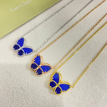 [ELAN LUXE] 2026 NEW LUCKY BUTTERFLY 1 MOTIFS NECKLACE