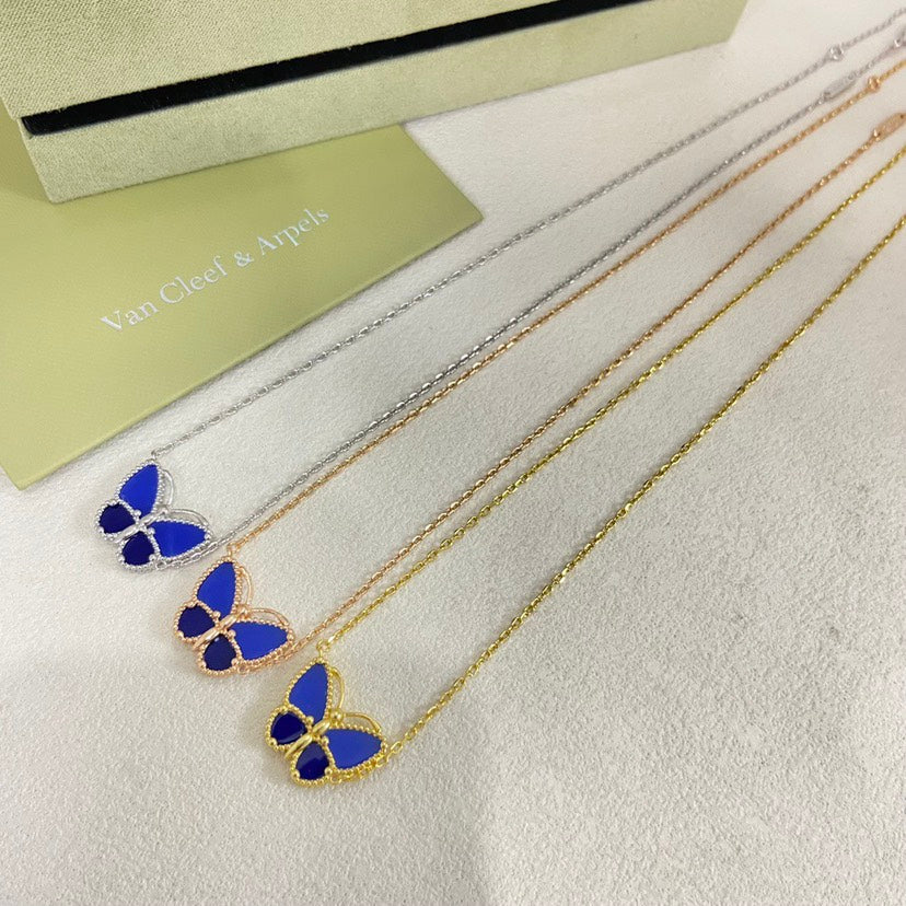 [ELAN LUXE] 2026 NEW LUCKY BUTTERFLY 1 MOTIFS NECKLACE