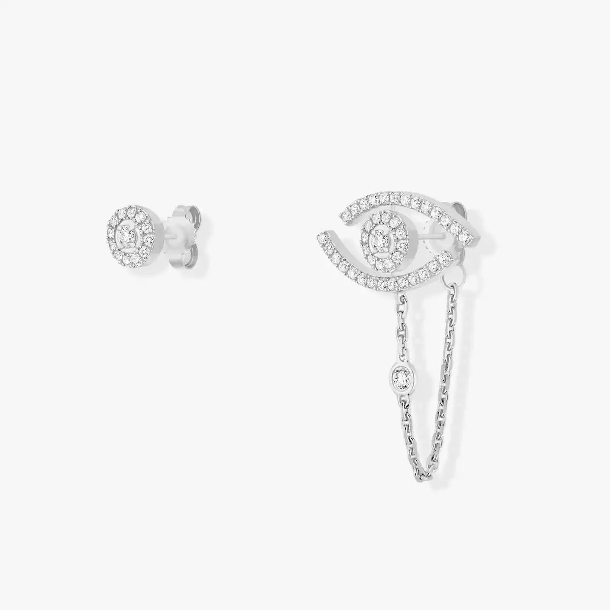 [ELAN LUXE]Lucky Eye Diamond Earrings