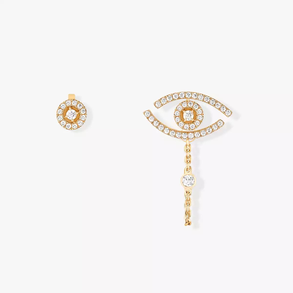 [ELAN LUXE]Lucky Eye Diamond Earrings