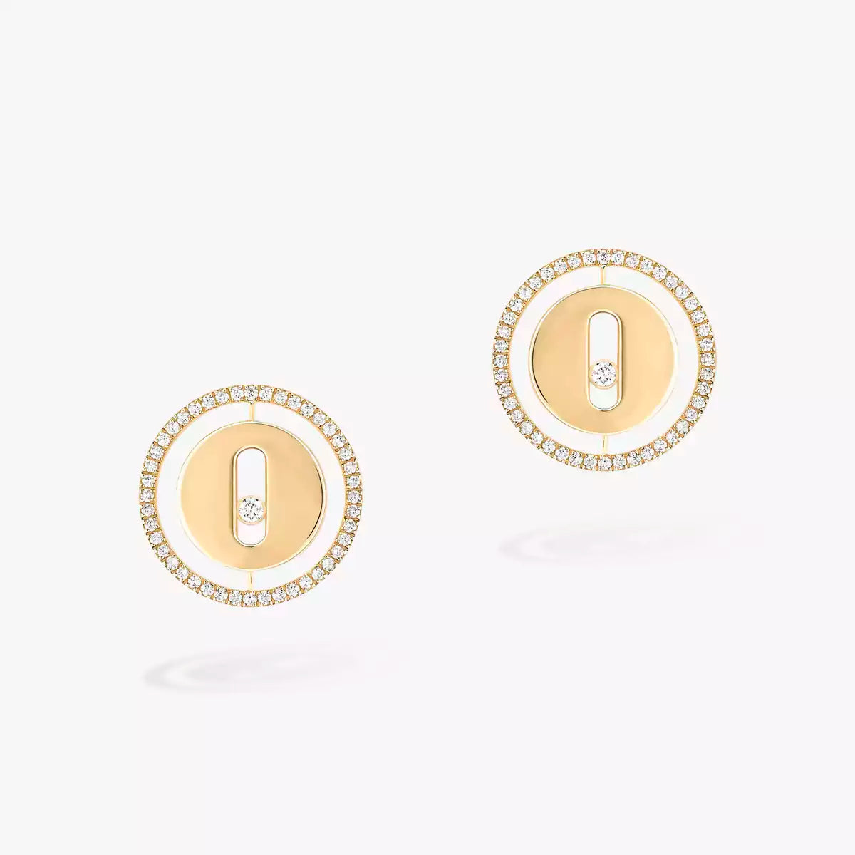[ELAN LUXE]Lucky Move Diamond Earrings