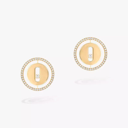 [ELAN LUXE]Lucky Move Diamond Earrings