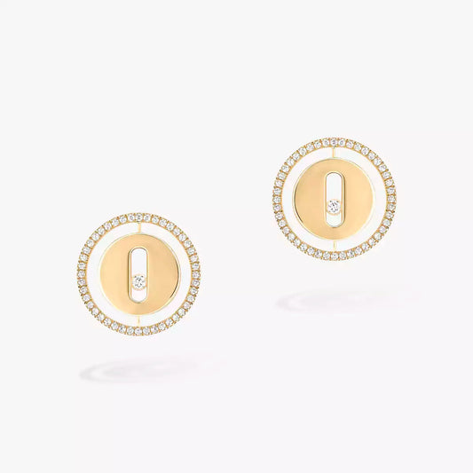 [ELAN LUXE]Lucky Move Diamond Earrings