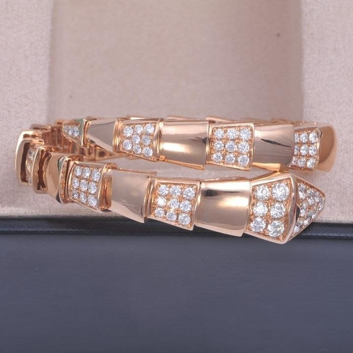 [ELAN LUXE]SERPENTI BRACELET PINK GOLD DIAMOND