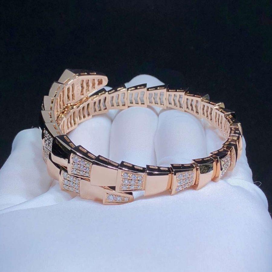 [ELAN LUXE]SERPENTI BRACELET PINK GOLD DIAMOND