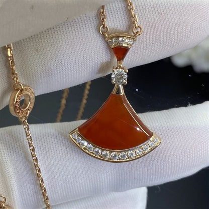[ELAN LUXE]DREAM NECKLACE CARNELIAN DIAMOND