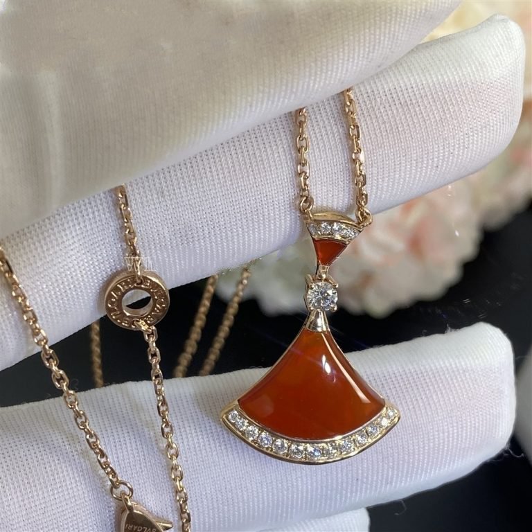 [ELAN LUXE]DREAM NECKLACE CARNELIAN DIAMOND