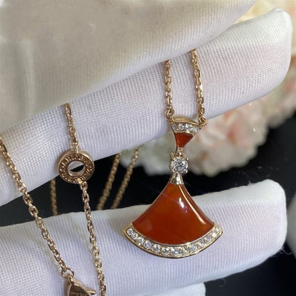 [ELAN LUXE]DREAM NECKLACE CARNELIAN DIAMOND