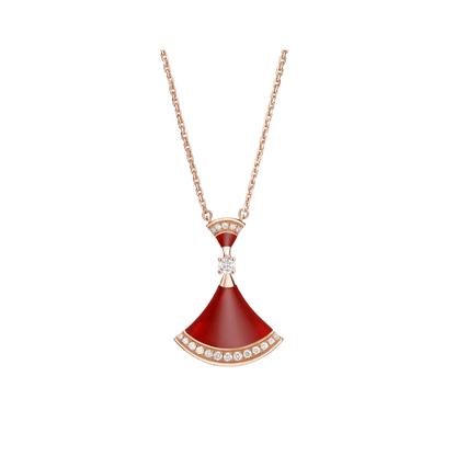 [ELAN LUXE]DREAM NECKLACE CARNELIAN DIAMOND