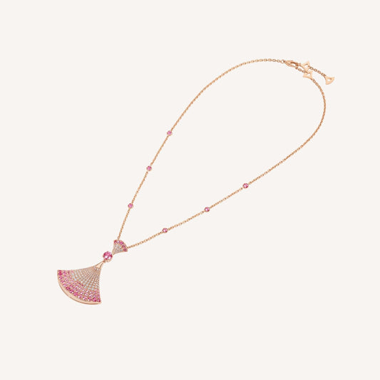 [ELAN LUXE]DREAM NECKLACK DIAMOND PINK GOLD