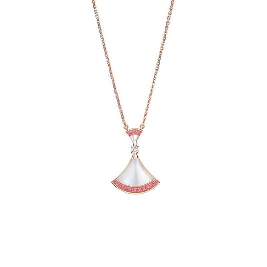 [ELAN LUXE]DREAM NECKLACE MOP PINK DIAMOND