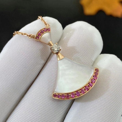 [ELAN LUXE]DREAM NECKLACE MOP PINK DIAMOND