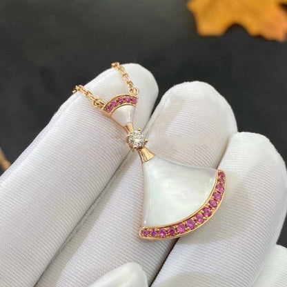 [ELAN LUXE]DREAM NECKLACE MOP PINK DIAMOND