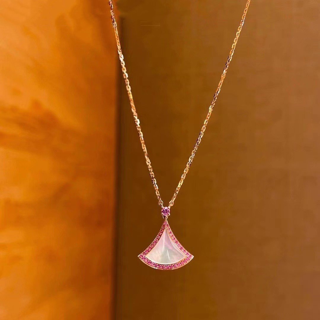 [ELAN LUXE]DREAM NECKLACE MOP DIAMOND PINK