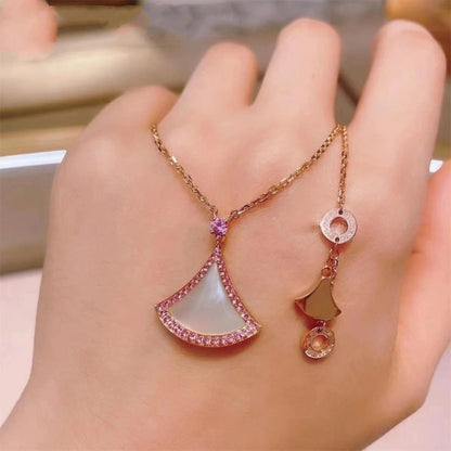 [ELAN LUXE]DREAM NECKLACE MOP DIAMOND PINK